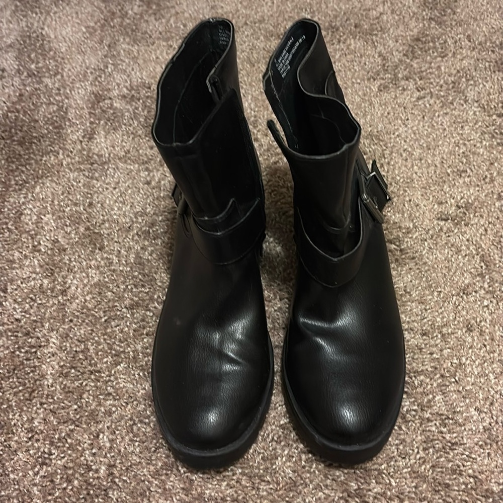 Black booties